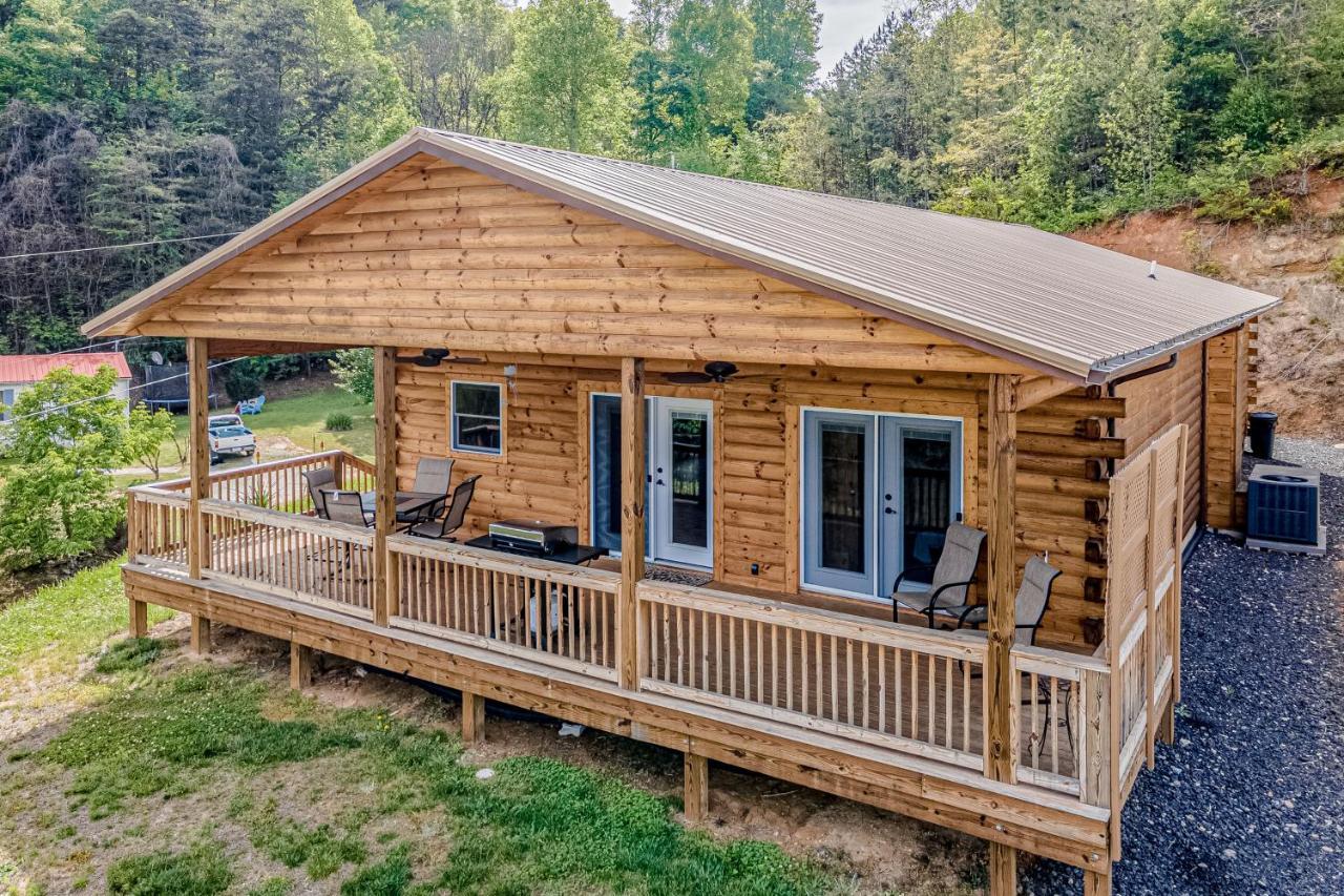 Hilltop Cabin Bryson City Esterno foto