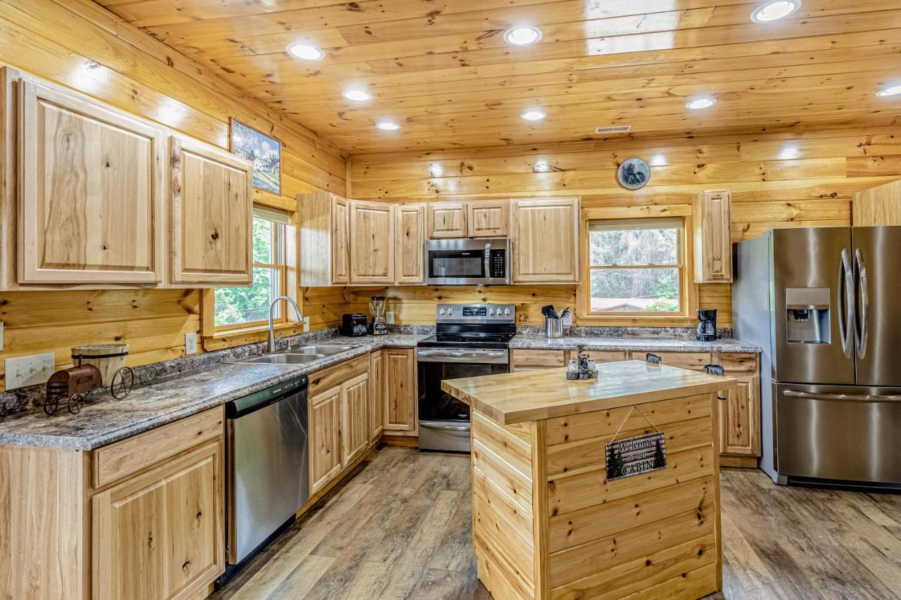 Hilltop Cabin Bryson City Esterno foto